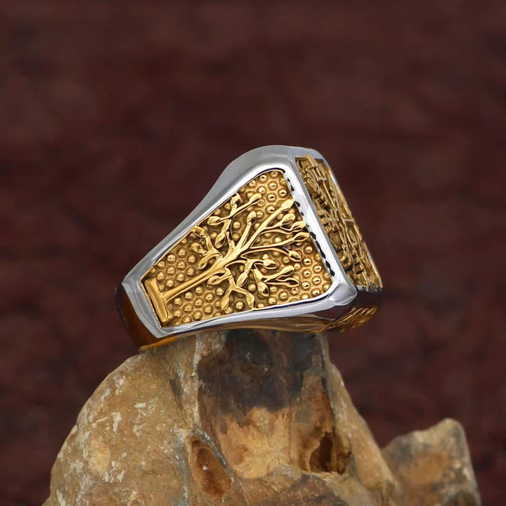 WorldNorse Viking Vegvisir With Yggdrasil Ring - image 2