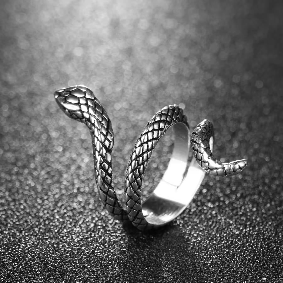 WorldNorse Serpent Spirit Snake Ring