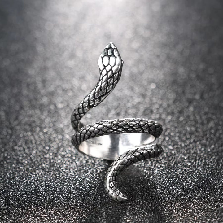 WorldNorse Serpent Spirit Snake Ring