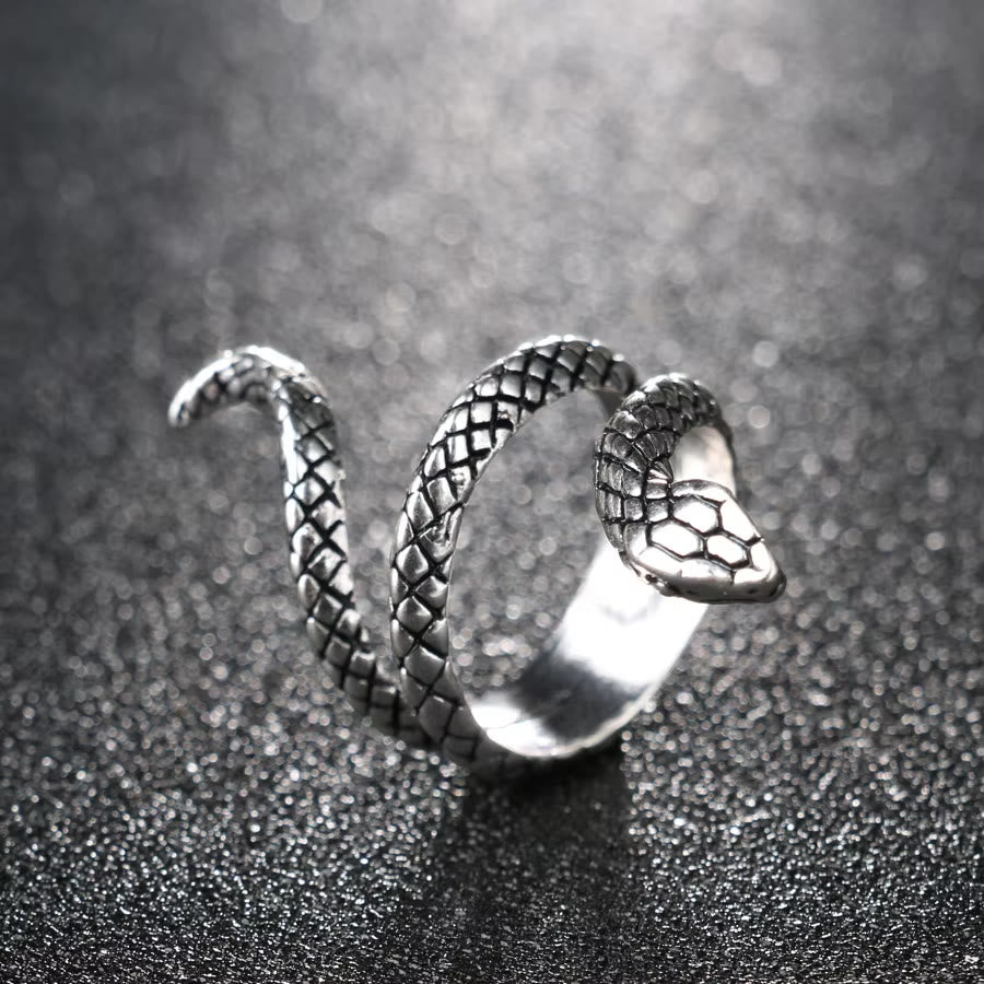 WorldNorse Serpent Spirit Snake Ring - UK Size V1/2 (US 11) - image 0