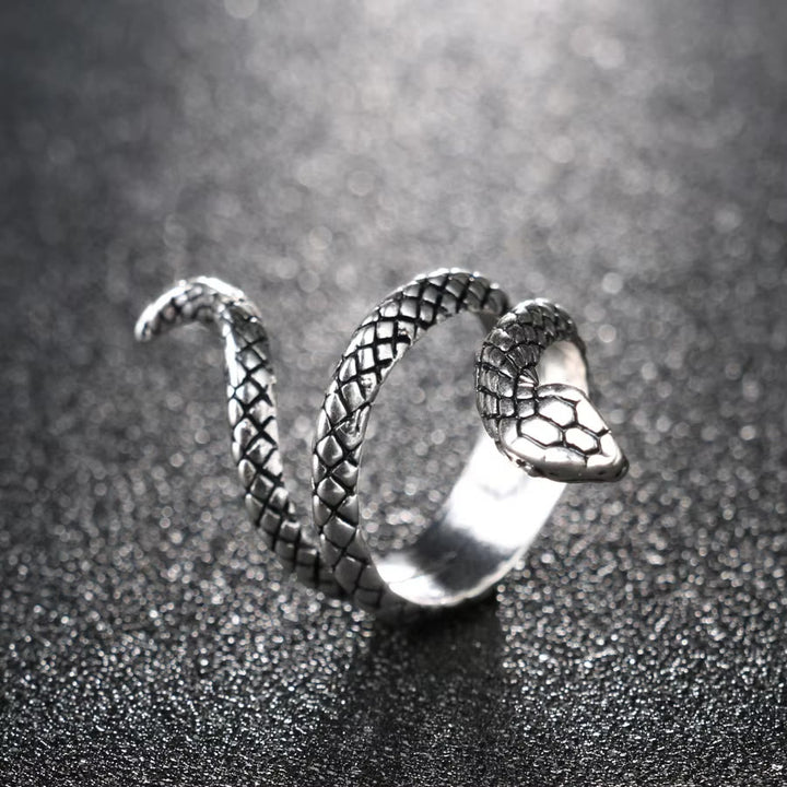 WorldNorse Serpent Spirit Snake Ring - UK Size V1/2 (US 11) - image 0
