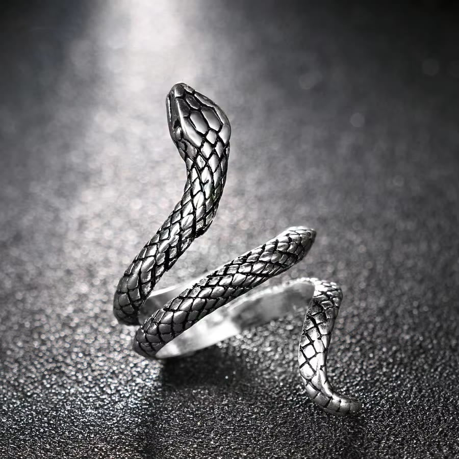 WorldNorse Serpent Spirit Snake Ring
