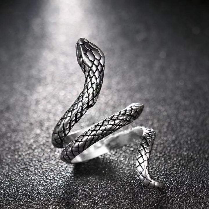 WorldNorse Serpent Spirit Snake Ring