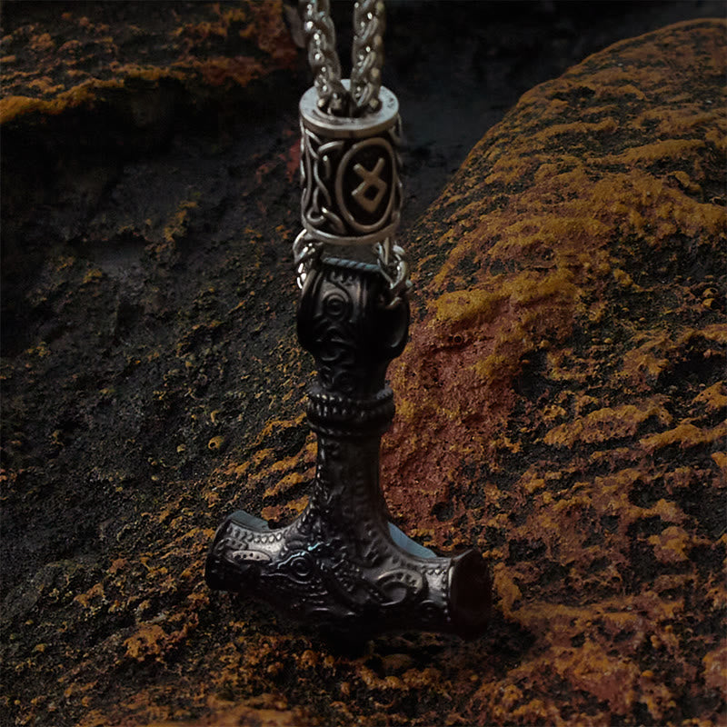 WorldNorse Mjölnir - Thor's Hammer Stainless Steel Necklace - image 20