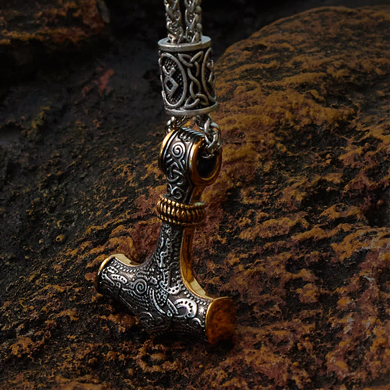 WorldNorse Mjölnir - Thor's Hammer Stainless Steel Necklace - image 4