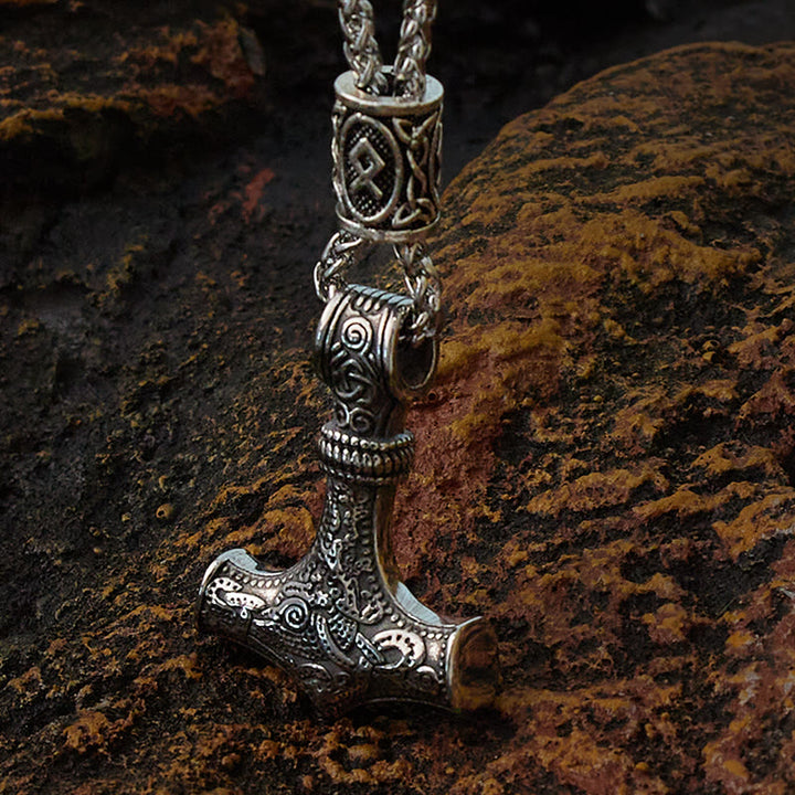 WorldNorse Mjölnir - Thor's Hammer Stainless Steel Necklace - image 9