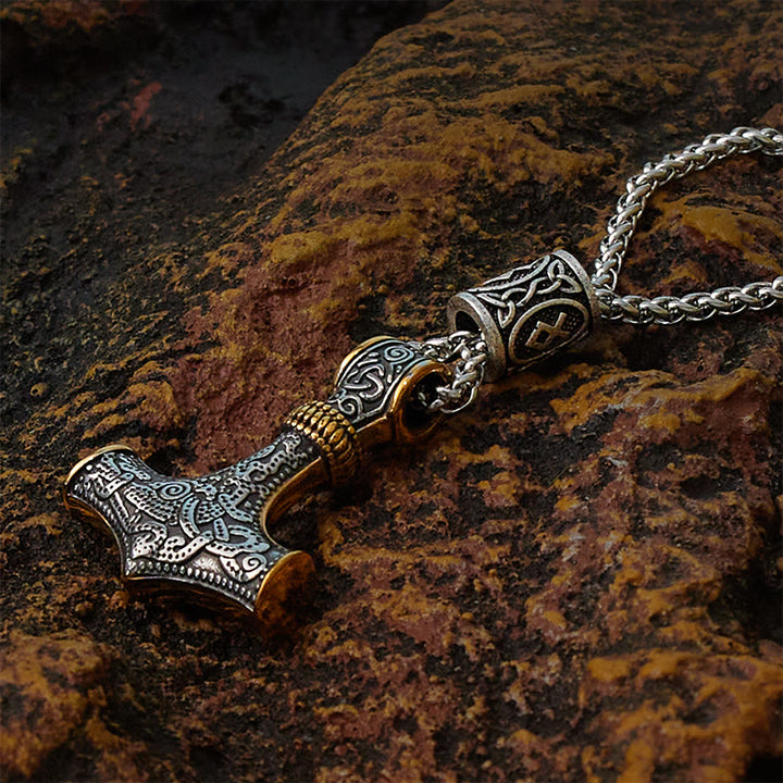 WorldNorse Mjölnir - Thor's Hammer Stainless Steel Necklace - image 2