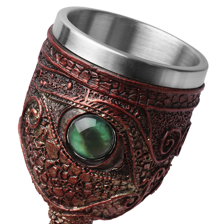WorldNorse Skull Eyes Vintage Goblet