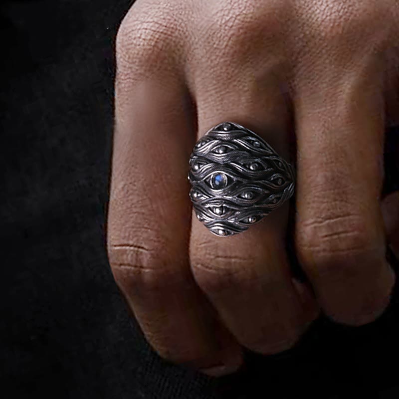 WorldNorse Yokai Hundreds Of Eyes Ring