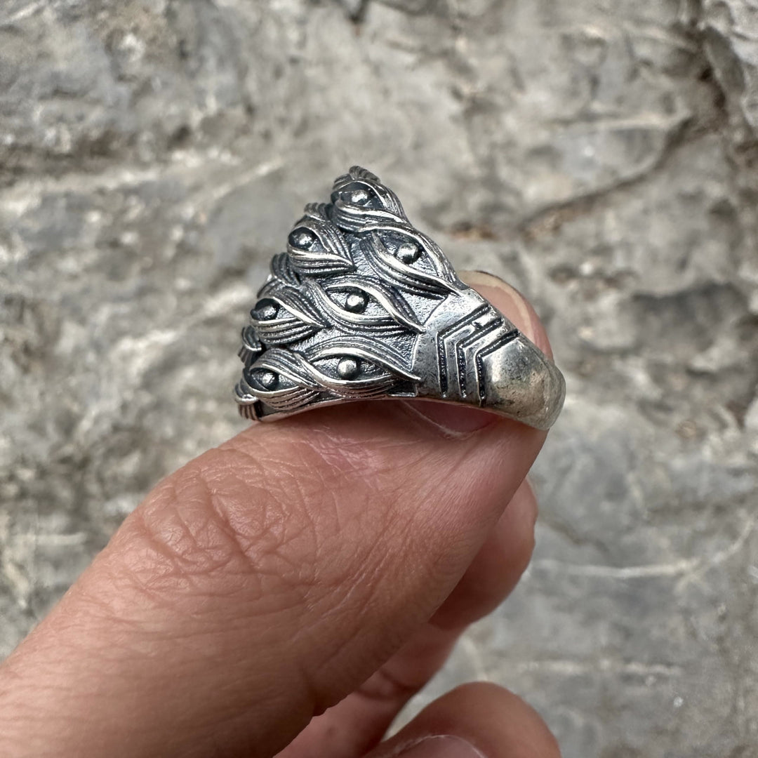 WorldNorse Yokai Hundreds Of Eyes Ring