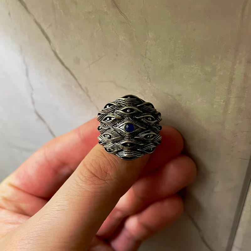 WorldNorse Yokai Hundreds Of Eyes Ring