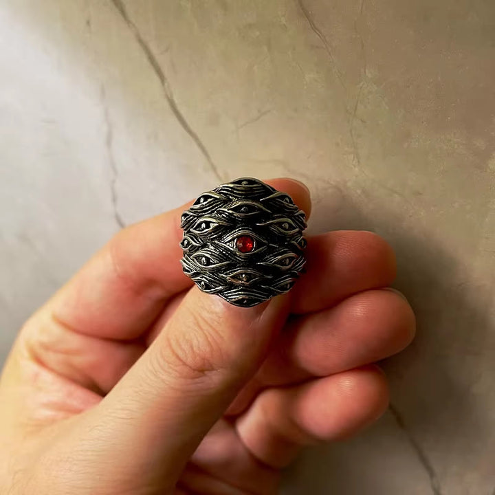 WorldNorse Yokai Hundreds Of Eyes Ring