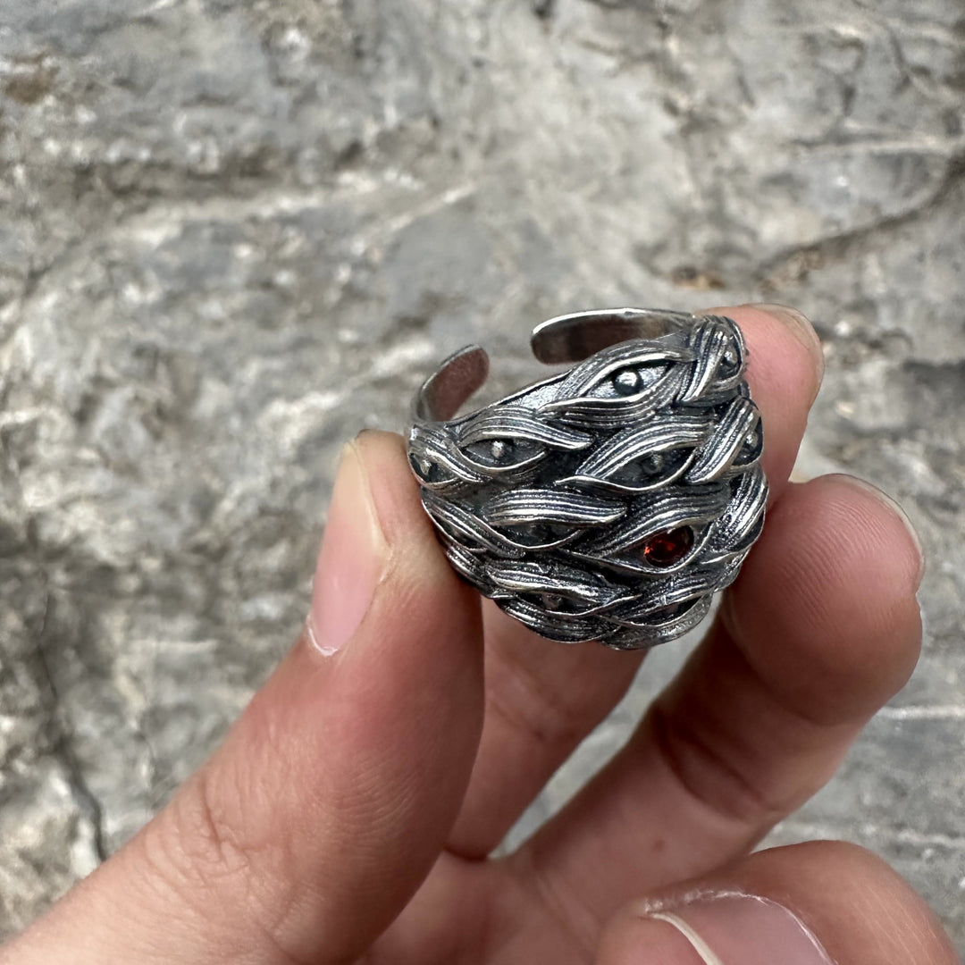 WorldNorse Yokai Hundreds Of Eyes Ring