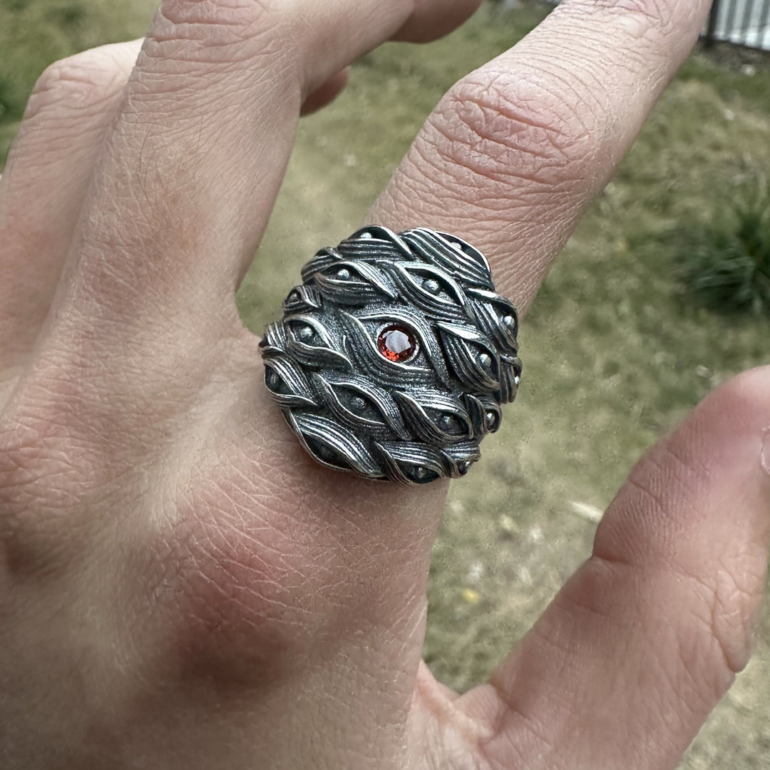 WorldNorse Yokai Hundreds Of Eyes Ring - image 5