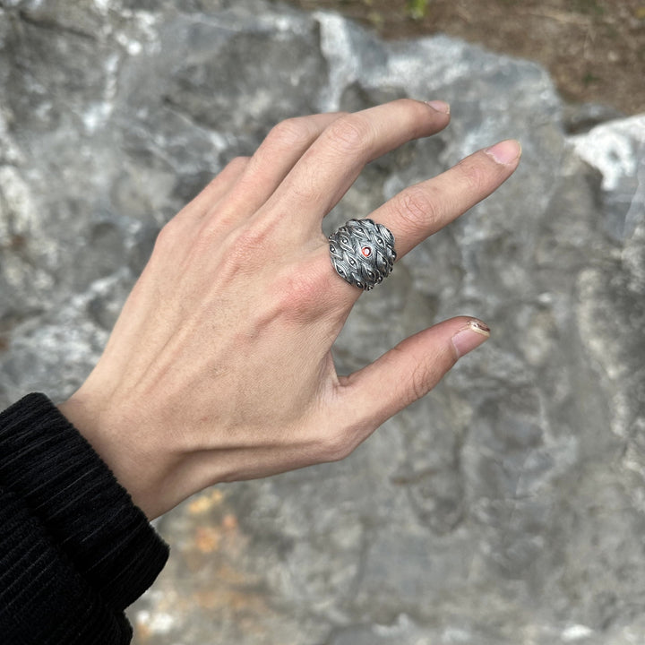 WorldNorse Yokai Hundreds Of Eyes Ring - image 6