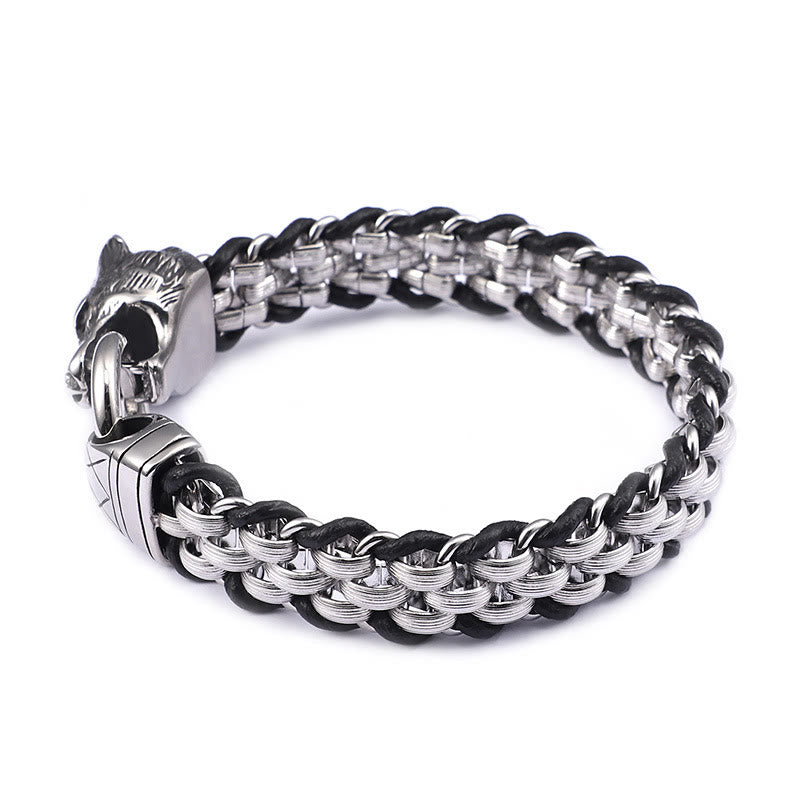 WorldNorse Fenrir Cuban Link Chain Bracelet - image 6
