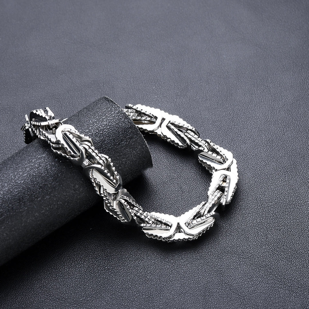 WorldNorse Nordic Snake Cuban Chain Bracelet - image 3