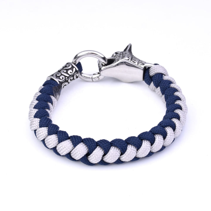 WorldNorse Norse Wolves Fenrir Braided Bracelet - image 4