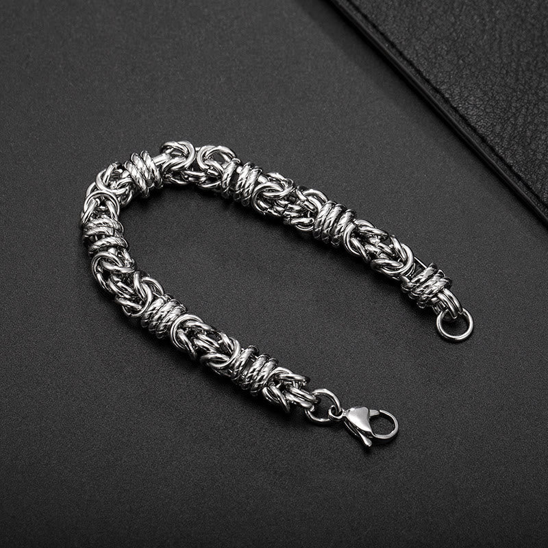 WorldNorse Stainless Steel Braided Link Bracelet - image 4