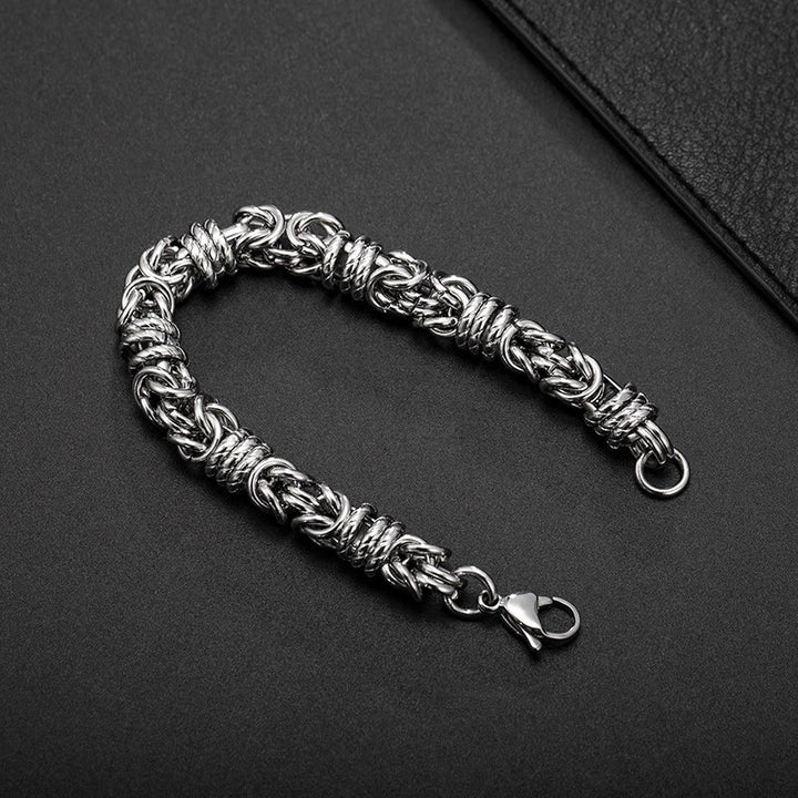 WorldNorse Stainless Steel Braided Link Bracelet - image 4