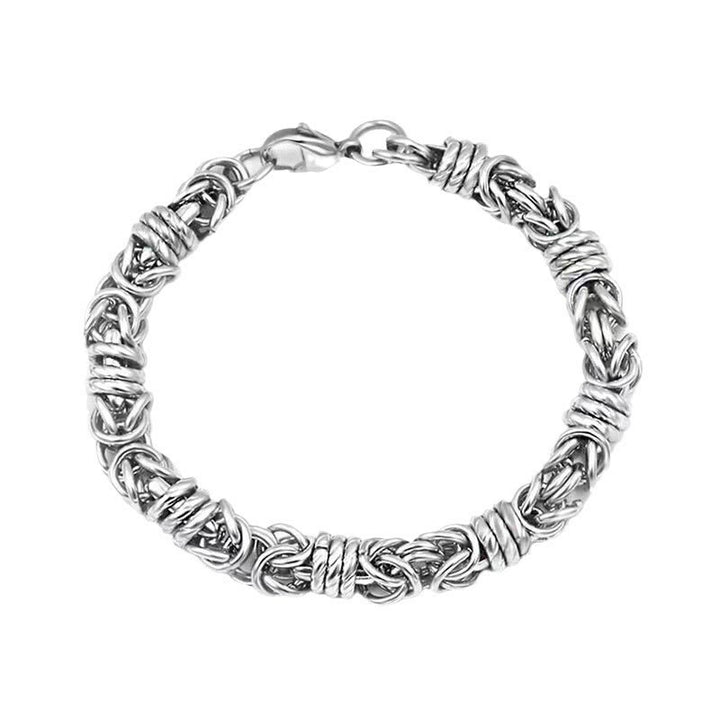 WorldNorse Stainless Steel Braided Link Bracelet - image 5
