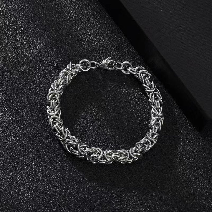 WorldNorse Stainless Steel Braided Link Bracelet - image 3