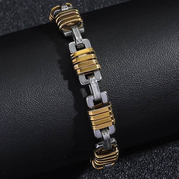 WorldNorse Stainless Steel Cable Chain Link Bracelet - image 2