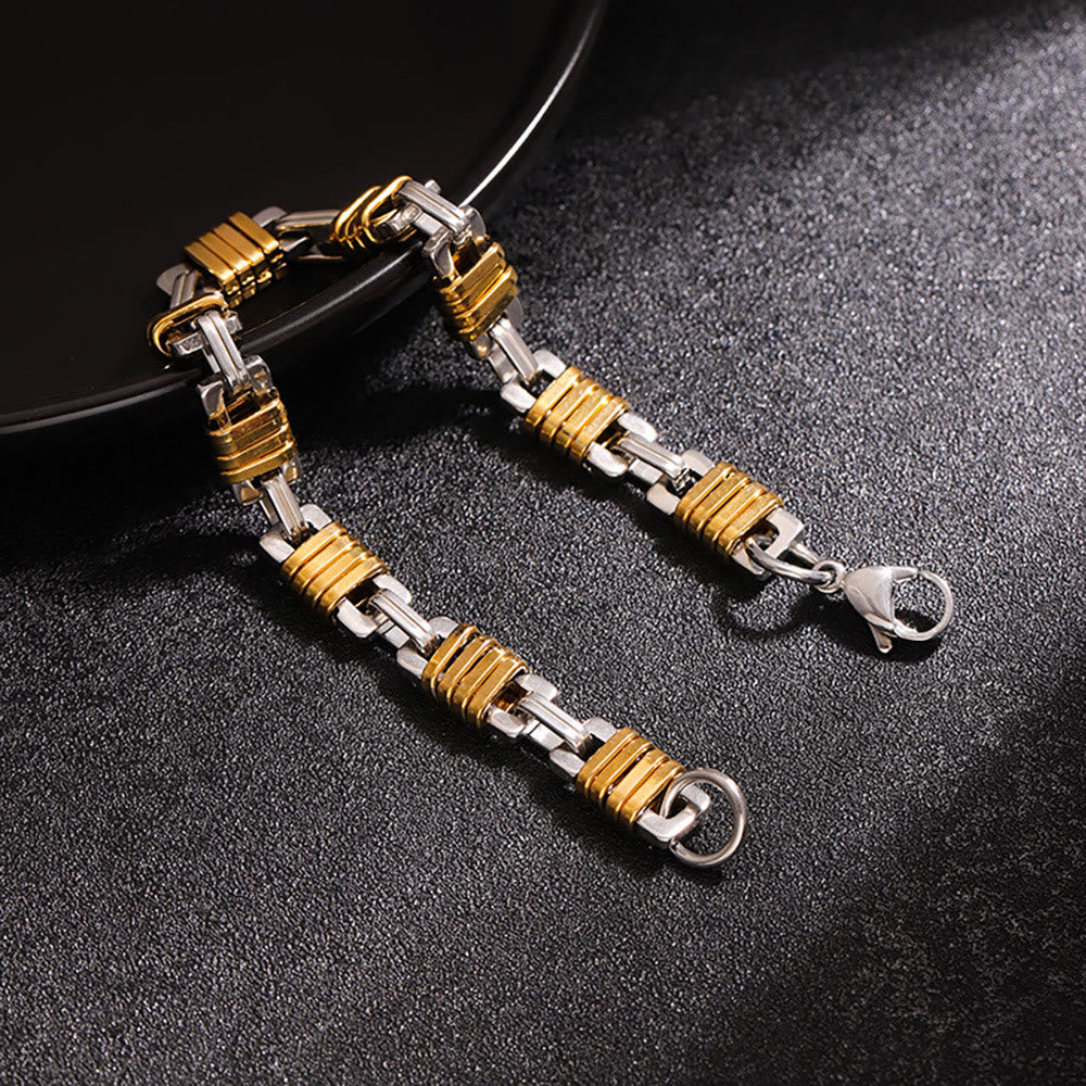 WorldNorse Stainless Steel Cable Chain Link Bracelet - image 1