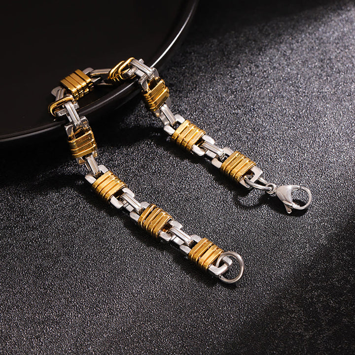 WorldNorse Stainless Steel Cable Chain Link Bracelet - image 1