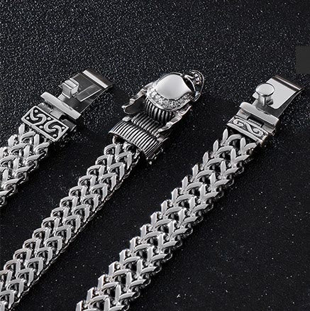 WorldNorse Nordic Patterns Cube Link Bracelet - image 10