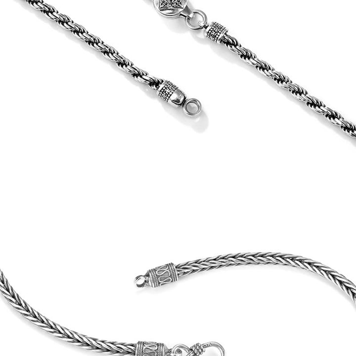 WorldNorse 925 Sterling Silver Wheat Wrist Bracelet - image 5