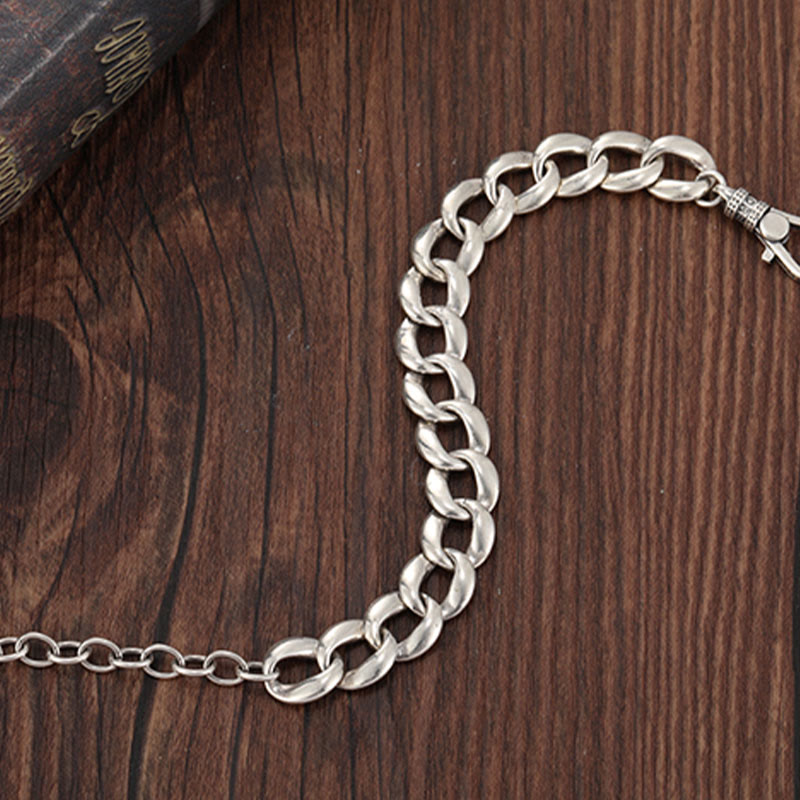 WorldNorse 925 Sterling Silver Feather Bracelet - image 6