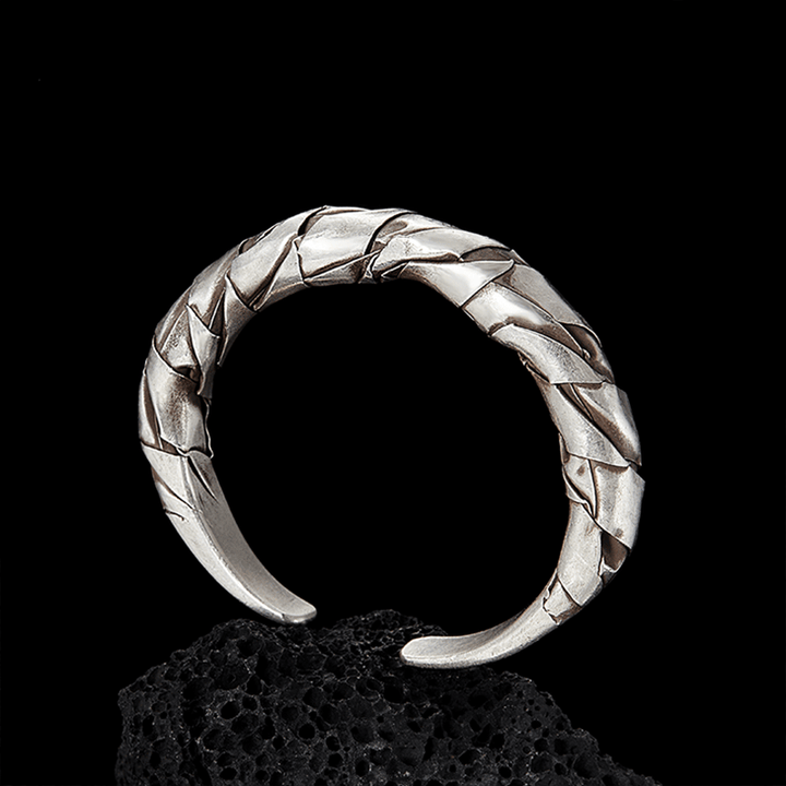 WorldNorse 925 Sterling Silver Braided Bracelet - image 5