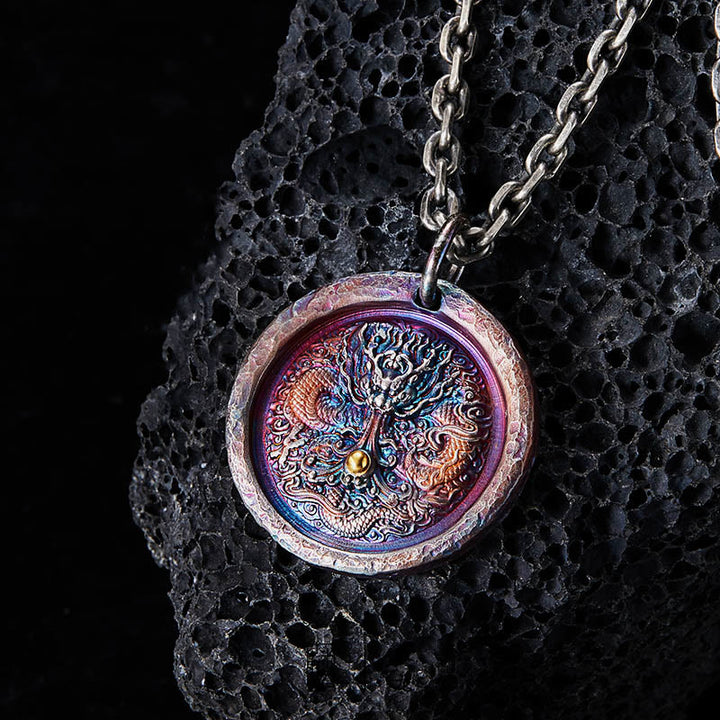 WorldNorse 925 Sterling Silver Dragon Necklace - Necklace - image 0