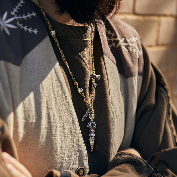 WorldNorse 925 Sterling Silver Spiral Twist Necklace - image 2