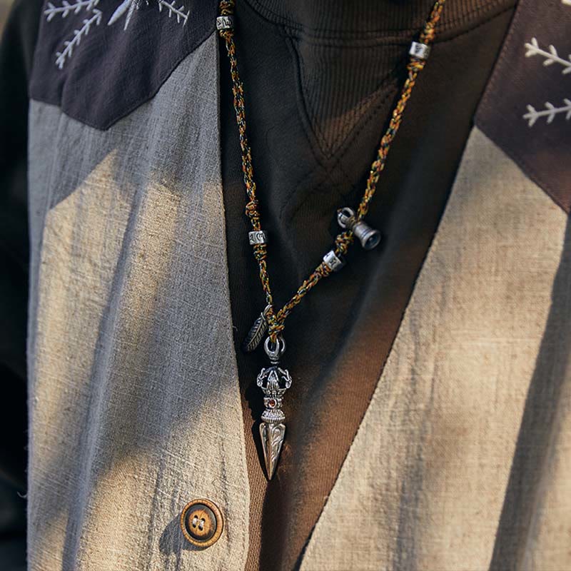 WorldNorse 925 Sterling Silver Spiral Twist Necklace - image 1