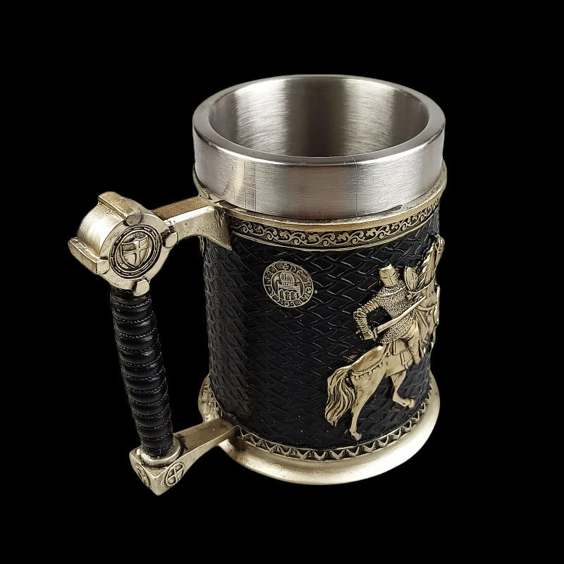 WorldNorse Medieval Viking Warrior Beer Tankard Mug