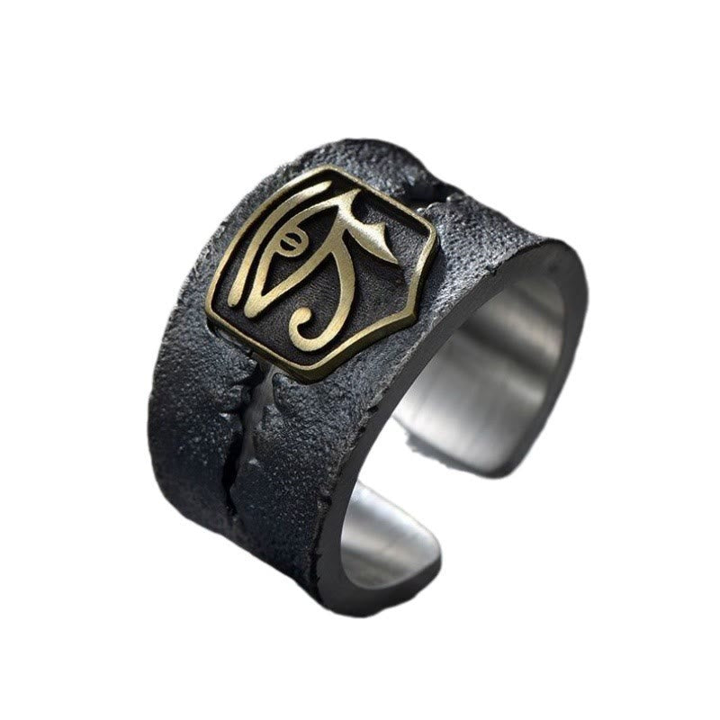 WorldNorse EYE OF RA Protective Open Ring - image 5