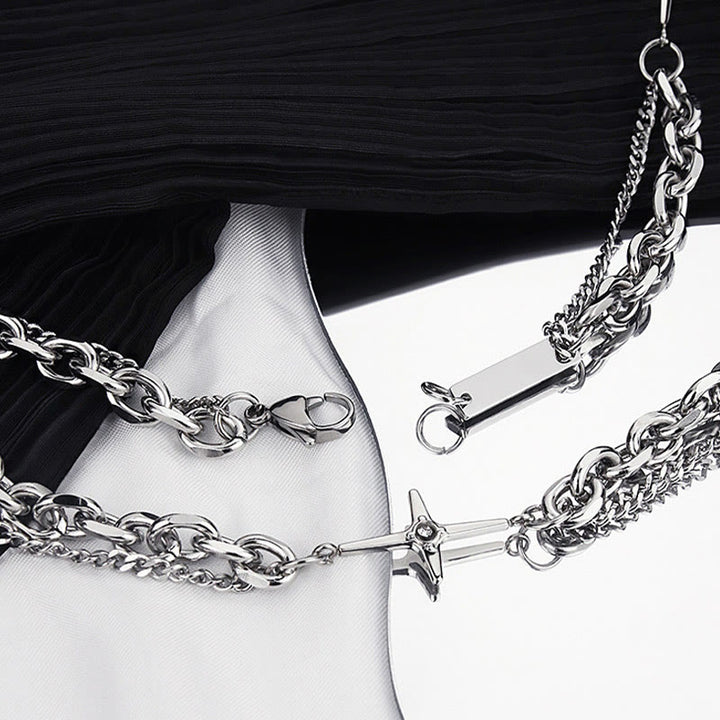WorldNorse Starlight Charm Cable Chain Curb Chain Bracelet - image 7