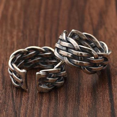 WorldNorse Braided Weave Ring - image 5
