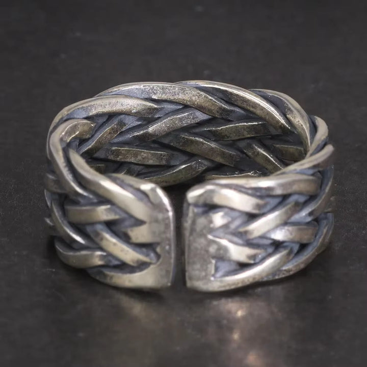WorldNorse Braided Weave Ring - image 2