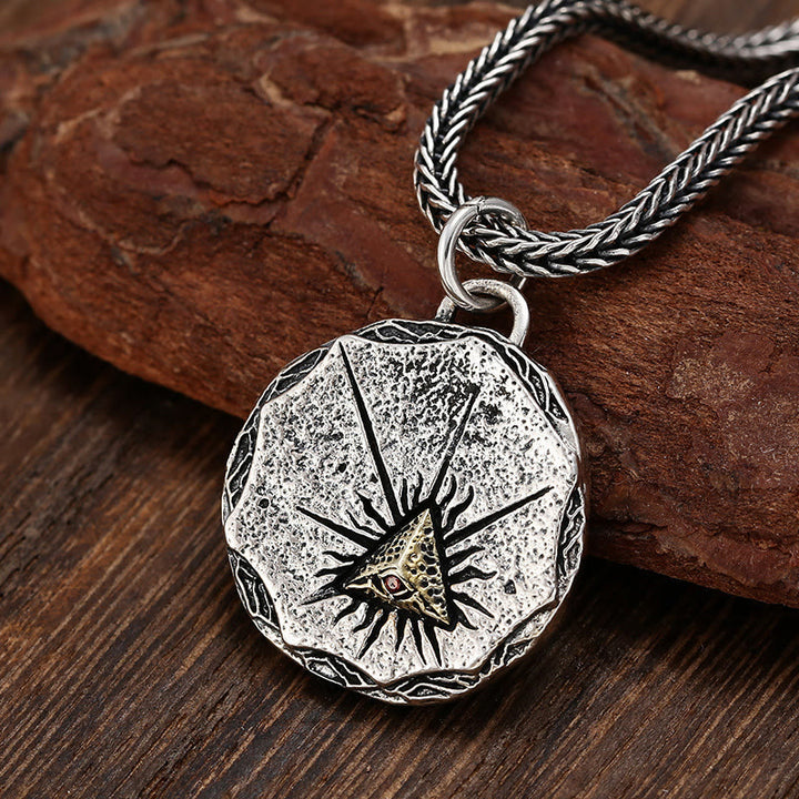WorldNorse Eye Of God Pendant Necklace - Necklace - image 0