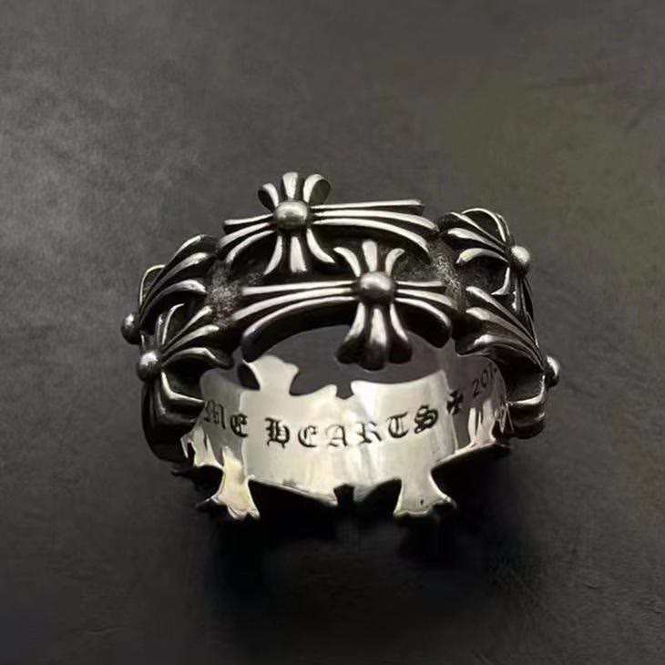 WorldNorse Gothic Double Cross Ring - image 3