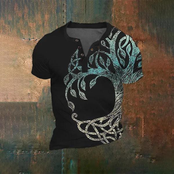 WorldNorse Tree Of Life Graphic T-shirt - US/UK/AU52，EU62 (6XL) - image 0