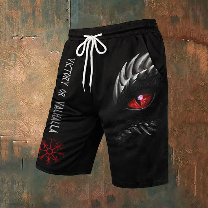 WorldNorse Viking Vegvisir Casual Shorts