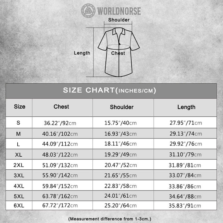 WorldNorse Vegvisir Raven Bleeding Polo Shirt & Shorts Co-Ord Set