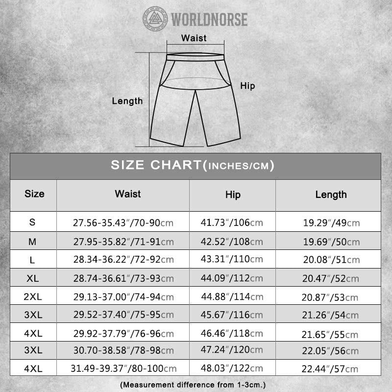 WorldNorse Celtic Knot Vegvisir Polo Shirt & Shorts Co-Ord Set