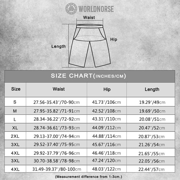 WorldNorse Celtic Knot Vegvisir Polo Shirt & Shorts Co-Ord Set