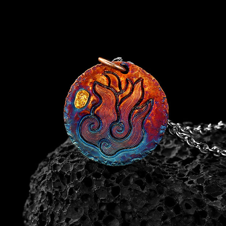 WorldNorse Fiery Flame Bright Necklace