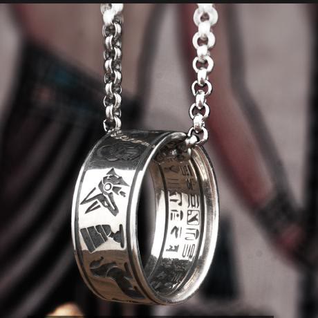 WorldNorse 925 Sterling Silver Runes Ring - image 8